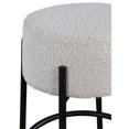 thumbnail image 4 of Meridian Furniture Avalon Cream Boucle Fabric Bar Stool, 4 of 4