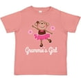 thumbnail image 3 of Inktastic Grammie Girl Ballerina Monkey Girls Toddler T-Shirt, 3 of 5