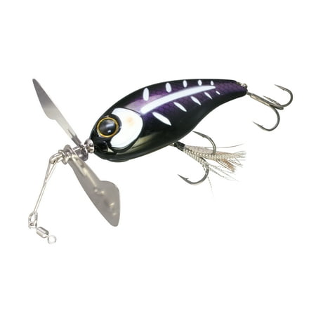 UPC: 0843459015542 | Jackall Fishing CHOPCUT BLK WHT BN Topwater [JCHOPC-BWB]