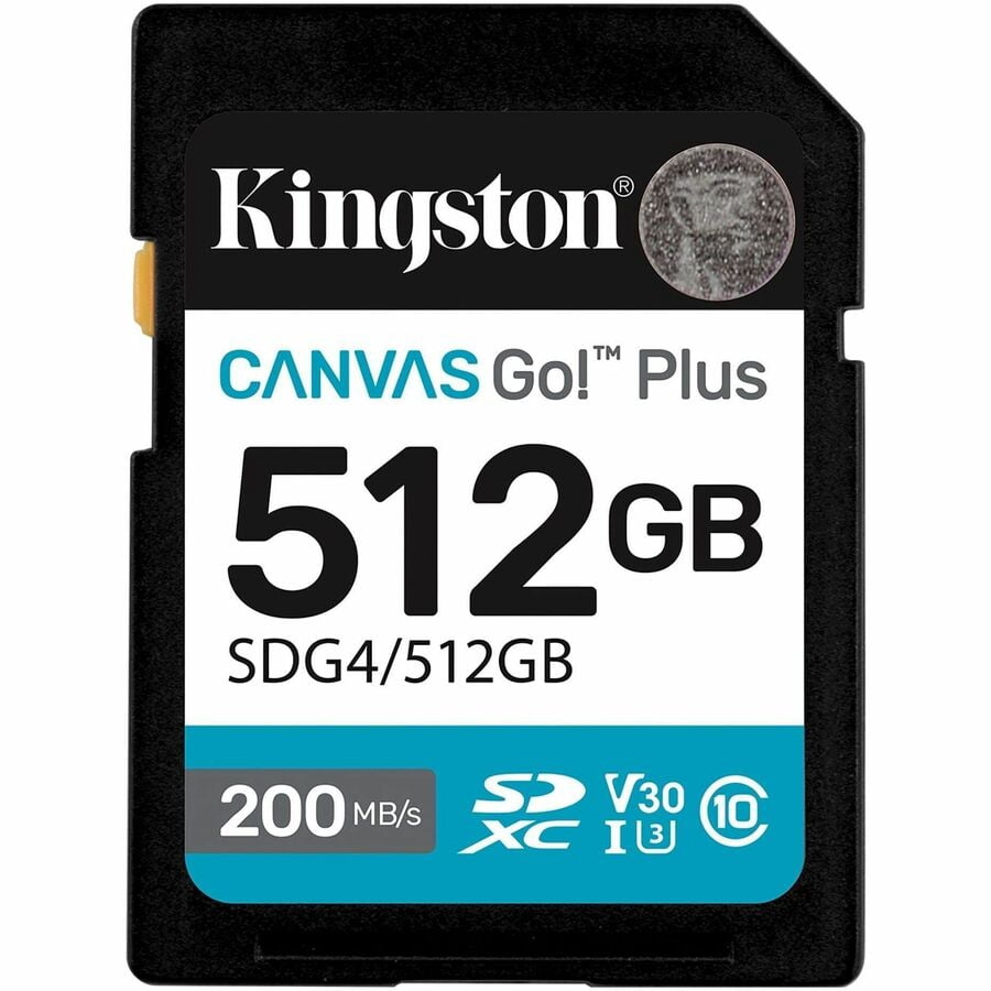 Kingston Canvas Go! Plus 256 GB Class 10/UHS-I (U3) V30 SDXC