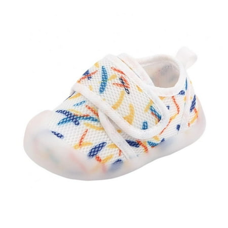 

Baby Boys Girls Shoes Breathable Mesh Sneakers Cute Casual Lightweight Non-Slip Walking Shoes Fashion Casual Soft Bottom Tennis Shoes for Toddler/Little Kid