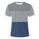 thumbnail image 5 of Camisetas de Cuello de la Tripulación de los Hombres de Verano Redondo Cuello Impreso Camiseta, Top Atlético de Secado Rápido Casual para los Hombres, 5 of 5