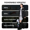 thumbnail image 5 of Women's Winter Workwear Parka Down Jacket - Goose Down Filled, Removable Hood, Warm Fashion Outerwear for Office & Daily, 5 of 7