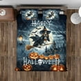 thumbnail image 4 of Happy Halloween Basset Hound Witch Pumpkins Bats Quilt Bedding Set Bassets Dog Breed Lovers Gifts Idea 1 Blanket Bed Cover 2 Pillowcases - 13012, 4 of 5