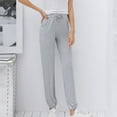 thumbnail image 5 of Bigersell Women's Bootcut Pant Full Length Pants Fashion Women Leisure Sports Pants Trousers Loose Pants Pure Color Long Pants Curvy Bootcut Pants for Ladies, 5 of 6