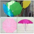 thumbnail image 3 of Moluckfu Mini Craft Umbrella Miniature Umbrellas Polyester 6Pcs, 3 of 8