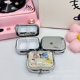 thumbnail image 4 of Hello Kitty Sanrio Pill Subpackage Box Cartoon Portable Seal Metal Medicine Box Jewelry Storage Box Anime Peripheral Girl Gifts, 4 of 10