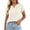 #0166-Khaki, variant on Womens Casual Tops Keyhole Notch V Neck Short Sleeve Raglan Shoulder Plain Short Sleeve Tops for Women Relaxed Fit Everyday Wear Comfortable Basic Tees for Women