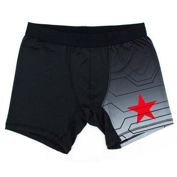 The Winter Soldier Boxerwsarmor-Xlarge -40-42 The Winter Soldier Hommes Hiver Soldat Armure Sous-Vêtements Boxer Slips - Extra Large 40-42
