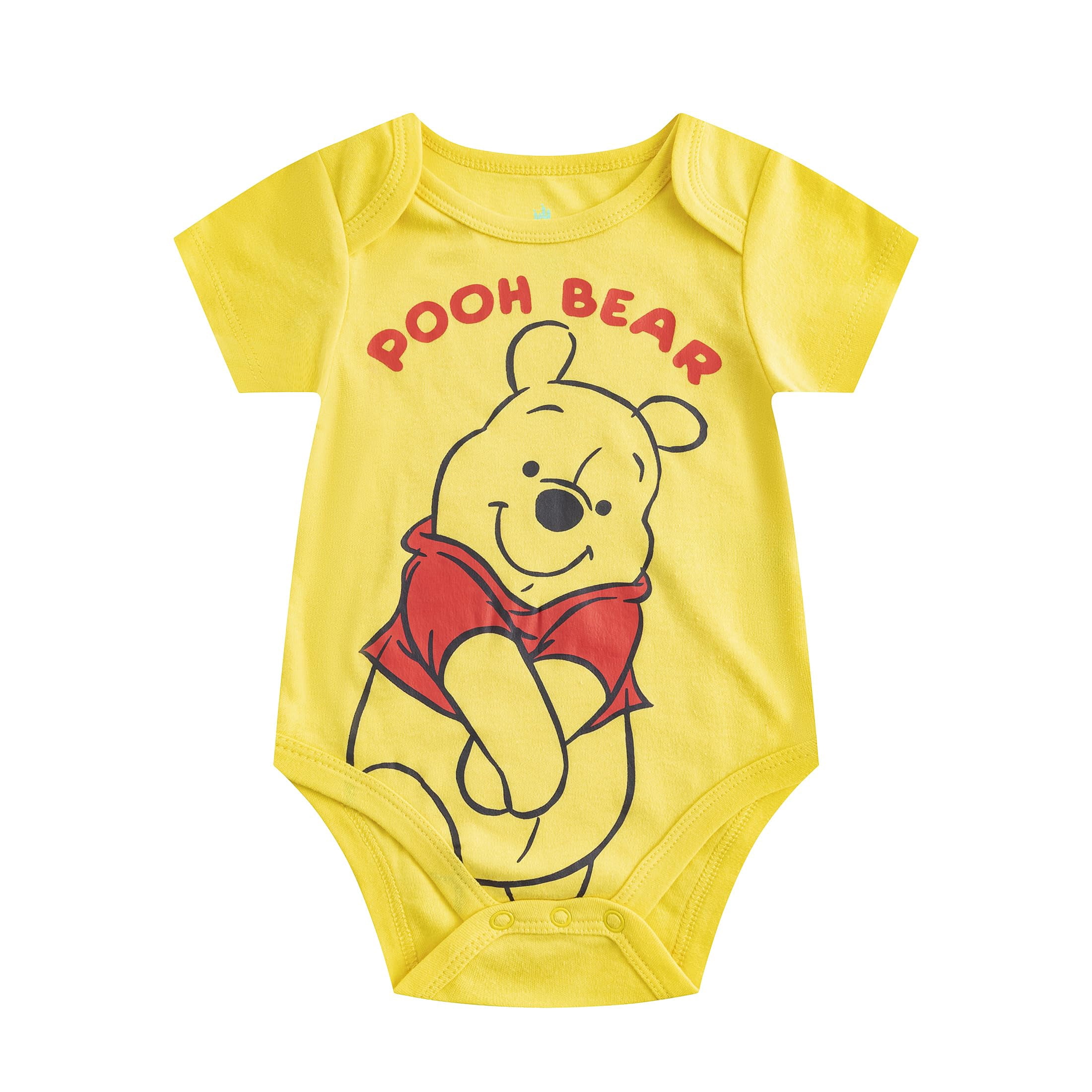 Disney Winnie the Pooh Baby Bodysuits (Boys), 5 Pack, Sizes NB-18M