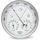 thumbnail image 1 of Barómetro de esfera analógica de estación meteorológica con termómetro, higrómetro, medida de presión de aire ZefeiWu 8390611295219, 1 of 1