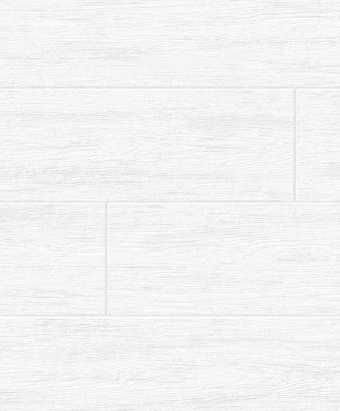 NextWall Faux Shiplap Paintable Peel and Stick Wallpaper