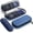 Blue, variant on PETGLE Insulin Cooler Travel Case with 2 x 90g TSA Approved Ice Packs, Diabetic Medication Insulated Cooling Bag for Insulin Pens and Diabetic Supplies Storage, Compact for Daily Life and Trips