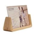 thumbnail image 1 of Wooden Photo Frame Photo Frame Made Of Solid Wood Base And High Definition Acrylic Clear A Photo Frame, 1 of 4
