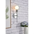 thumbnail image 2 of Keely 1 light chrome wall sconce, 2 of 3