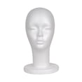 thumbnail image 1 of Cabeza de maniquí de espuma Yuyangstore Soporte para auriculares Cabeza de peluca de espuma, 1 of 8