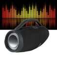 thumbnail image 1 of Altavoz, Luz RGB Batería De Larga Duración Altavoz Soporte Tarjeta De Memoria Con Asa De Transporte Para Caminatas Para Música, 1 of 7