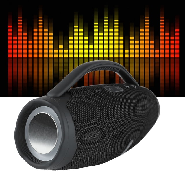 Altavoz, Luz RGB Batería De Larga Duración Altavoz Soporte Tarjeta De Memoria Con Asa De Transporte Para Caminatas Para Música