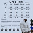 thumbnail image 4 of ASDFVBKG Men's Casual Knitted Pullover Sweater Quarter Zip Long Sleeve Collared Lightweight Ribbed Knit Pullover Casual Men Oversized Trendy Soft Fall Winter Solid Tops Black L, 4 of 5