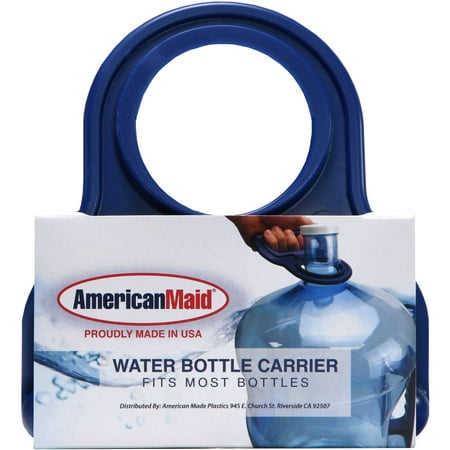 American Maid Water Bottle Carrier Holder Fits Most Bottles Carry Handle Easy BPA