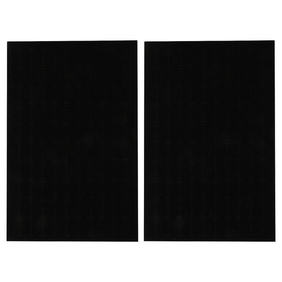 Milisten Jewelry Box Earring Insert Black 2Pcs 11x7.1x0.5in for Women and Jewelry Owners