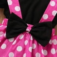 thumbnail image 4 of Disfraz de lunares para niña pequeña, disfraz de fiesta de cumpleaños, vestidos de tul con diadema de lunares, 4 of 5