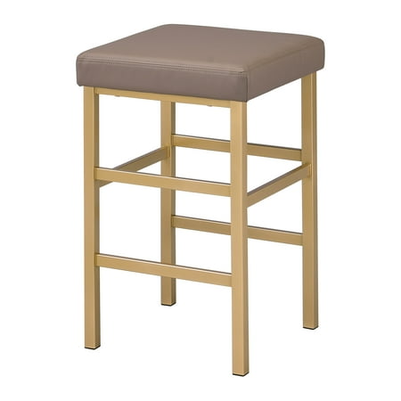 26&#34; Gold Backless Counter Height Barstool Camel - OSP Home Furnishings