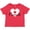 Red, variant on Inktastic Canada-heart and Maple Leaf Boys or Girls Toddler T-Shirt