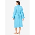 thumbnail image 2 of Dreams & Co. Plus Size Short Terry Robe, 2 of 6