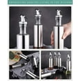 thumbnail image 6 of Automatic Opening and Closing Oil Can Kitchen Household Goods Oil Bottle with Pourer, Vinegar and Oil Dispenser, Olive Oil Bottle Container, Stainless Steel,GTICPHYJ, 6 of 8