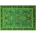 thumbnail image 1 of Ahgly Company Indoor Rectangle Oriental Green Traditional Area Rugs, 5' x 7', 1 of 4