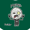 thumbnail image 4 of Inktastic Metal Face Boys or Girls Baby Bib, 4 of 4