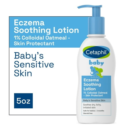 UPC: 0302994140053 | Cetaphil Baby Eczema Soothing Lotion with Colloidal Oatmeal for Dry Itchy and Irritated Skin 5 oz