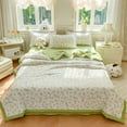 thumbnail image 4 of shyuyusa Washed Cotton Summer Cool Quilt Air Conditioner Blanket 78.7*59.1 Inch Machine Washable For Home, 4 of 6