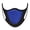 Blue, variant on Breathable Cycling Face Mask, Dustproof Anti-Pollution Mask for Outdoor Sports, 4 Colors