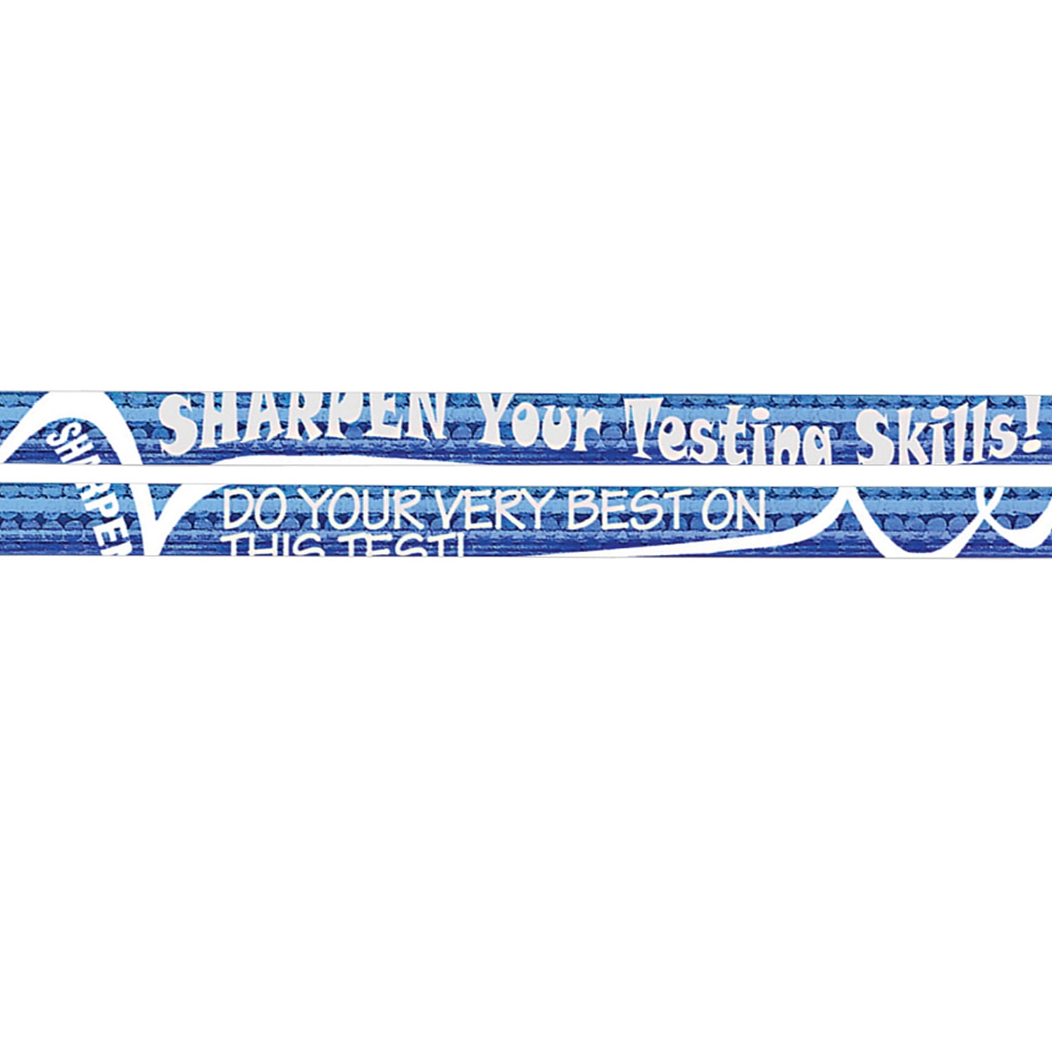 Musgrave Pencil Company Sharpen Your Testing Skills Motivational Pencils, 12 Per Pack, 12 Packs