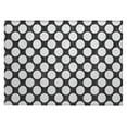 thumbnail image 2 of Addison Rugs Chantille Indoor/Outdoor Transitional Circles Black Washable Rectangle Rug, 1'8" x 2'6", 2 of 6