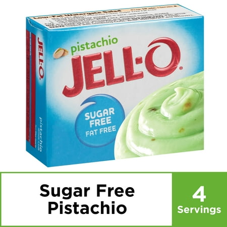 Jell-O Sugar Free Pistachio Instant Pudding Mix, 1 oz Box - Walmart.com