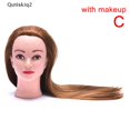 thumbnail image 1 of Qutiskiq2 Cabeza De Maniquí Con Tinte De Peinado Para El Cabello Cutg Peluquería Entrenamiento MX Gao Jiahui  unisex, 1 of 2