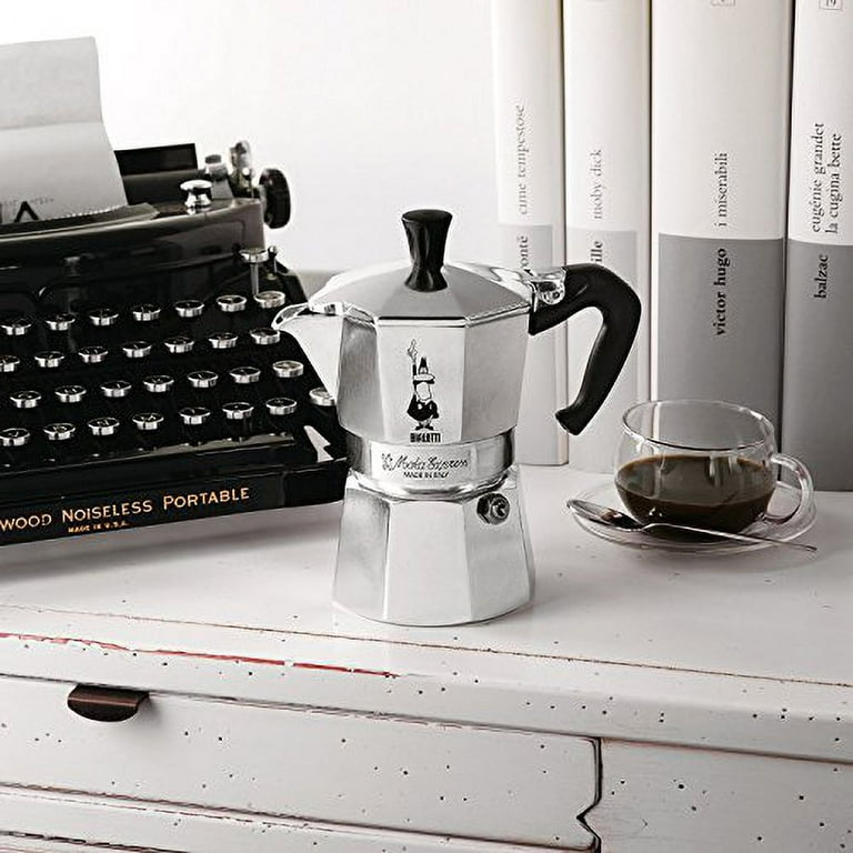 Bialetti Moka Express 3-Cup Italian Stovetop Aluminum Bialetti Moka Express 3-Cup Italian Stovetop Aluminum