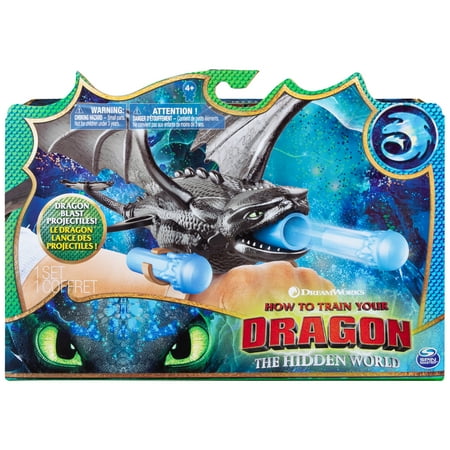 DreamWorks Dragons Toothless Wrist Launcher, Role-Play Launcher Accessory, for Kids Aged 4 and