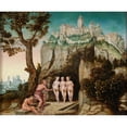 thumbnail image 3 of Hans Schöpfer the Elder 17x15 Black Modern Framed Museum Art Print Titled - The Judgement of Paris, 3 of 5