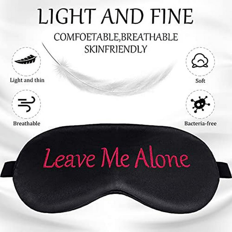 Mudder Blindfold Eye Mask Shade Cover for Sleeping with Nose Pad, 10 Pack
