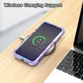 thumbnail image 3 of Casetego for Samsung Galaxy S23 Plus Case with 2 Tempered Glass Screen Protector + 2 Camera Lens Protector,Heavy Duty Shockproof Protection Phone Cover,Light Purple, 3 of 7