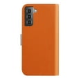 thumbnail image 3 of Dteck for Samsung Galaxy S21 Plus Case, PU Leather Flip Wallet Case with Cart Slot and Kickstand Shockproof Protective Case for Samsung Galaxy S21 Plus 6.7 inch 2021 Ladies Girls Women Men, Orange, 3 of 9