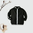 thumbnail image 6 of Godderr Toddler Baby Boys Jacket Outerwear,kids Jackets Coats Fall Lightweight Varsity Jacket Zip up Thin Jacket, 6 of 6