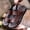 black, variant on Men's Brown Convertible Casual Leather Sandals