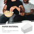 thumbnail image 4 of OULII 24Pack Popcorn Boxes White Paper Square for Movie Party Food Packaging, 4 of 7