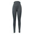thumbnail image 4 of iHPH7 Butt Lifting Leggings for Women Seamless Leggings for Women No Seam Leggings for Women Leggings for Women Tummy Control Tummy Control Leggings for Women Tummy Control Yoga Pants Dark Gray L, 4 of 9