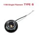 thumbnail image 1 of 1pc Led T10 T20 1156 1157 B9s Car Lamp Lights Bulb Socket Adapter Extension Connector Plug Bulb Holder, 1 of 5